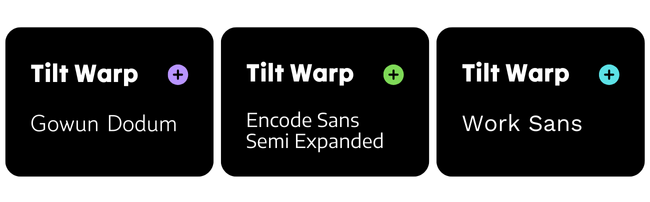 Tilt Warp